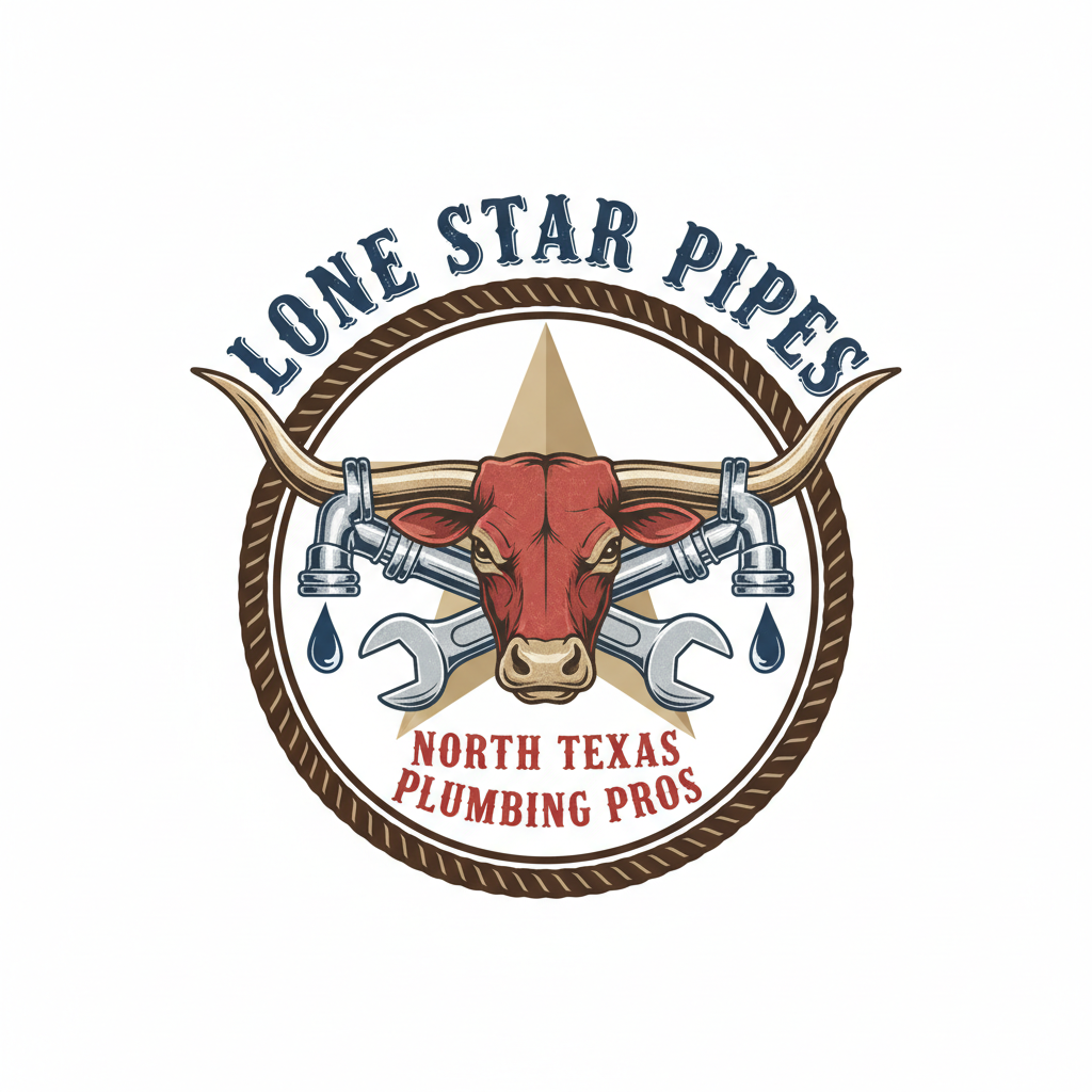Lone Star Pipes logo — North Texas plumbing and septic company